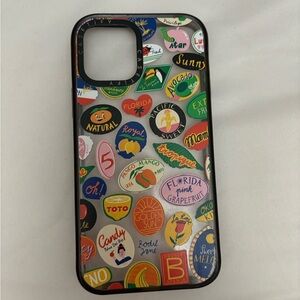 Casetify fruit stickers phone case for iPhone 12